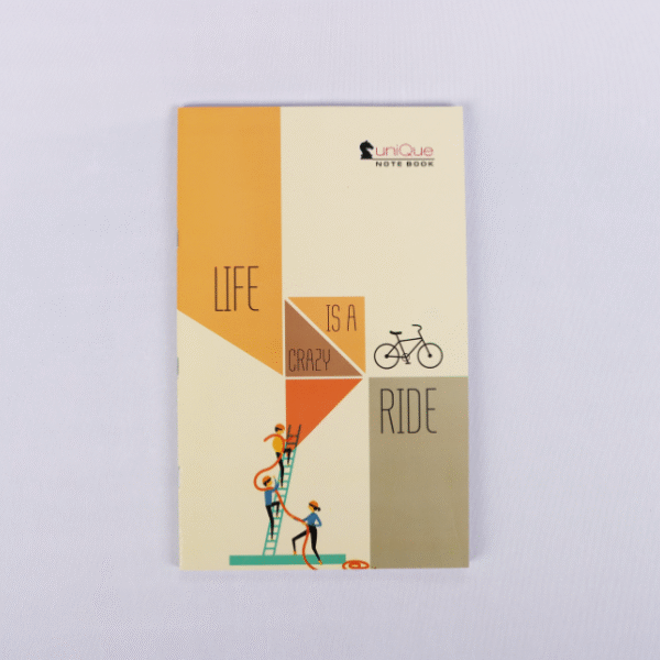 UNIQUE Long size notebook (U/R 192 Pages)