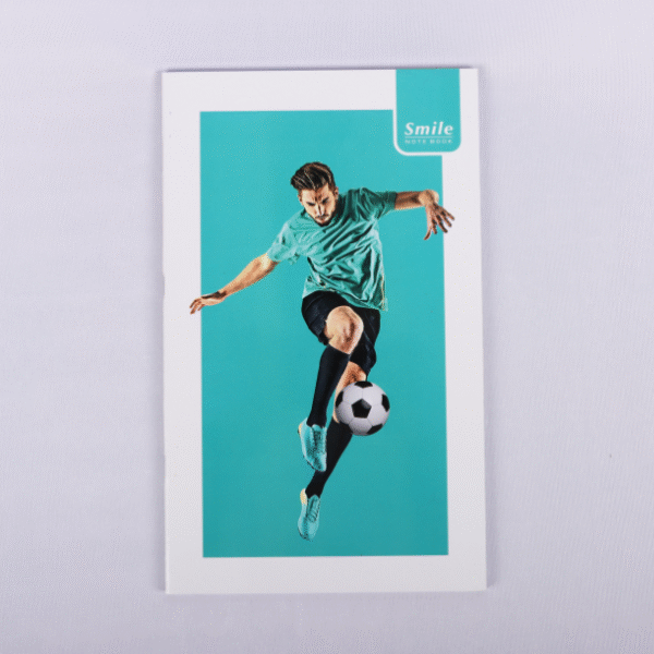 Smile Long size notebook (U/Ruled 144 Pages)